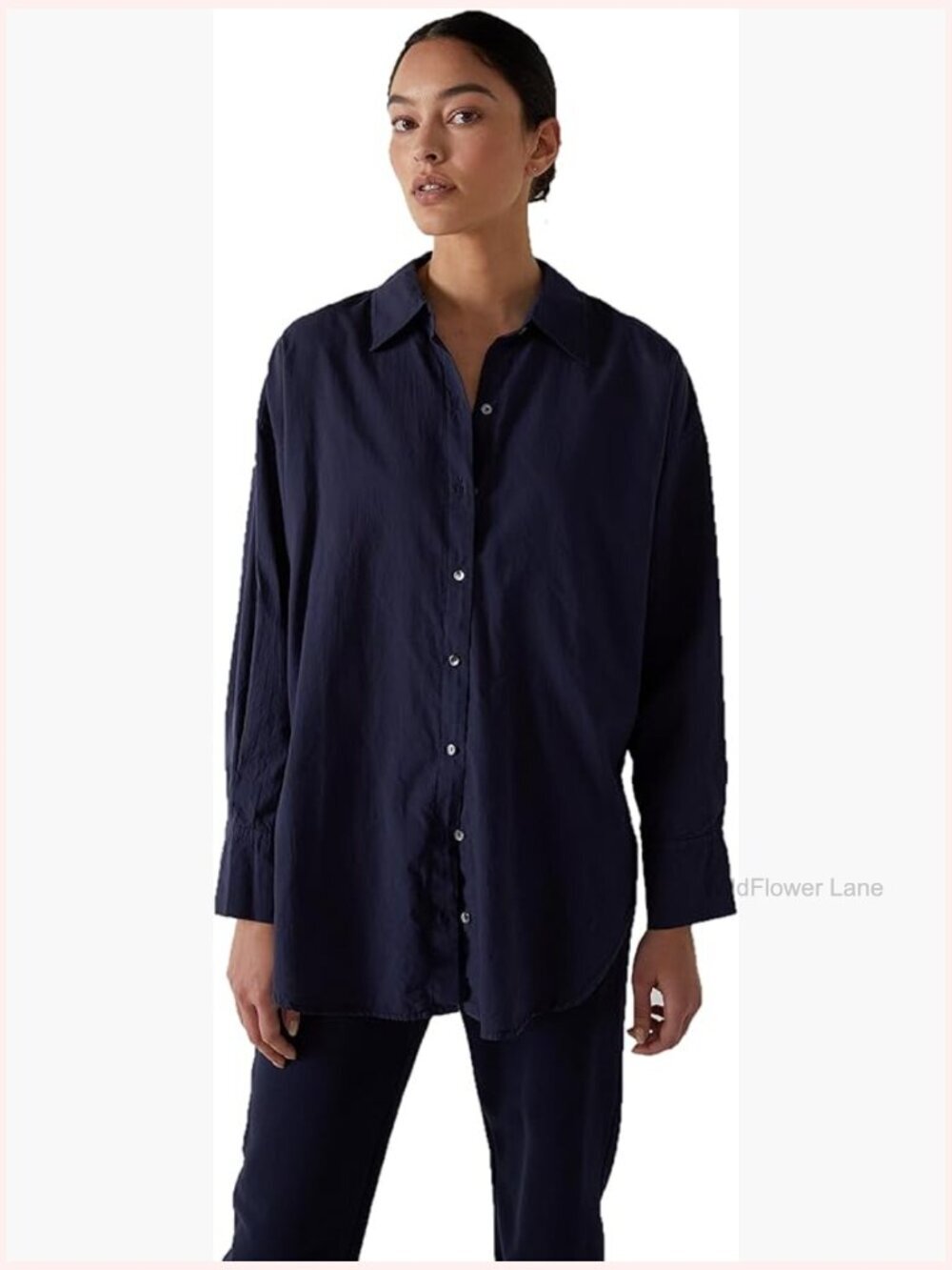 Classic Cotton Button Down Shirt - Long Sleeve Regular Fit